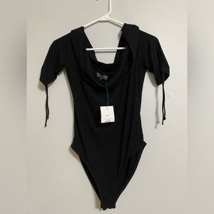 Topshop bodysuit size large black